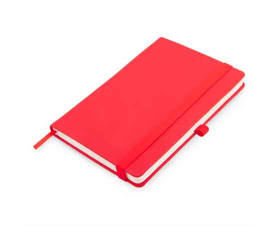 Бизнес-блокнот А5 FLIPPY, красный, твердая обложка, в линейку, Цвет: красный, изображение 7