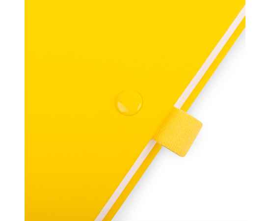 Бизнес-блокнот А5 FLIPPY, желтый, твердая обложка, в линейку, Цвет: желтый, изображение 2