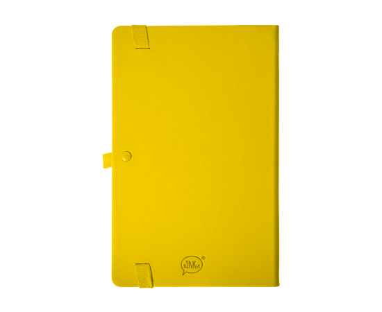 Бизнес-блокнот А5 FLIPPY, желтый, твердая обложка, в линейку, Цвет: желтый, изображение 6