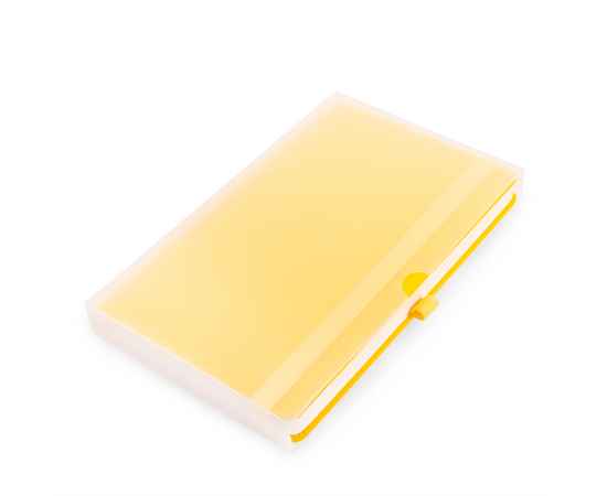 Бизнес-блокнот А5 FLIPPY, желтый, твердая обложка, в линейку, Цвет: желтый, изображение 8
