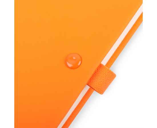 Бизнес-блокнот А5 FLIPPY, оранжевый, твердая обложка, в линейку, Цвет: оранжевый, изображение 2