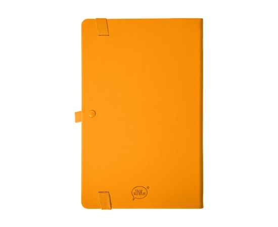 Бизнес-блокнот А5 FLIPPY, оранжевый, твердая обложка, в линейку, Цвет: оранжевый, изображение 6
