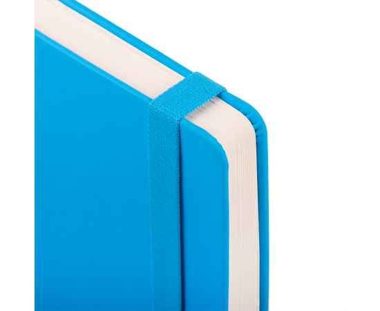 Бизнес-блокнот А5 FLIPPY, голубой, твердая обложка, в линейку, Цвет: голубой, изображение 13