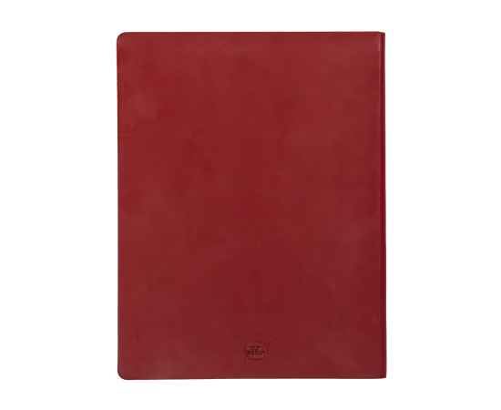 Бизнес-блокнот 'Biggy', B5 формат, красный, серый форзац, мягкая обложка, в клетку, Цвет: красный, изображение 3