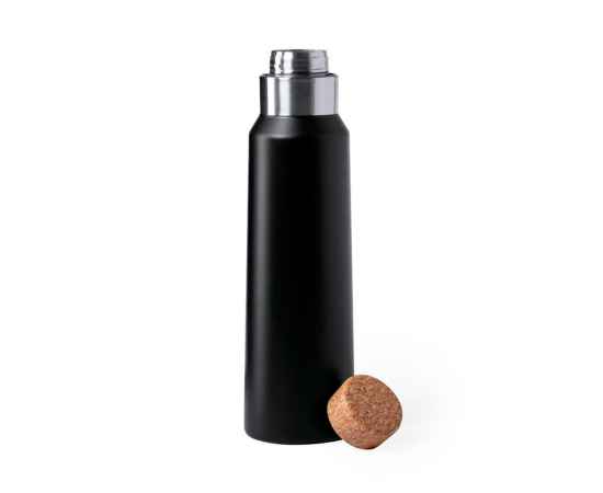 Бутылка для воды ANUKIN, черный, 770 мл, нержавеющая сталь, Цвет: Чёрный, изображение 2