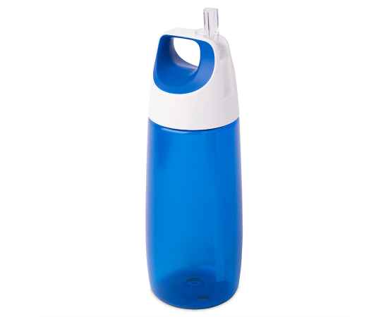 Бутылка для воды TUBE, 700 мл, 24х8см, синий, пластик rPET, Цвет: синий, изображение 2