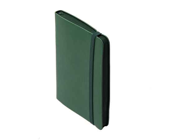 Блокнот SHADY JUNIOR с элементами планирования,  А6, зеленый, кремовый блок, темно-зеленый обрез, Цвет: зеленый, изображение 6