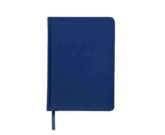 Ежедневник недатированный Campbell, А5,  темно-синий, белый блок, Цвет: тёмно-синий, изображение 2