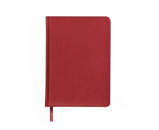 Ежедневник недатированный Campbell, А5,  красный, белый блок, Цвет: красный, изображение 2