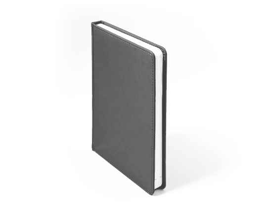 Ежедневник недатированный Campbell, А5,  серый, белый блок, Цвет: серый, изображение 9