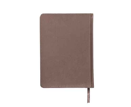 Ежедневник недатированный Campbell, А5,  коричневый, белый блок, Цвет: коричневый, изображение 3
