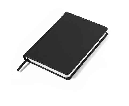 Ежедневник недатированный Campbell, А5,  черный, белый блок, Цвет: Чёрный, изображение 4