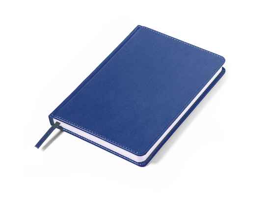 Ежедневник недатированный Campbell, А5,  синий, белый блок, Цвет: синий, изображение 4