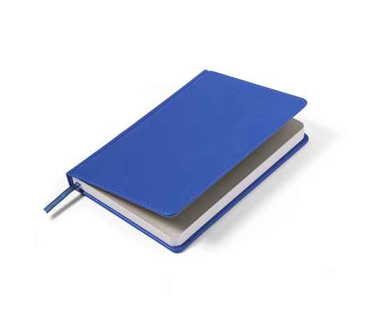 Ежедневник недатированный Campbell, А5,  синий, белый блок, Цвет: синий, изображение 5