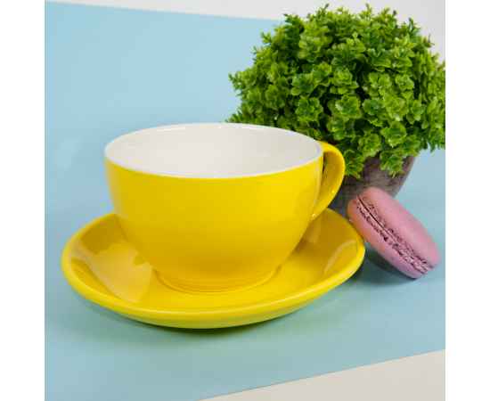 Чайная/кофейная пара CAPPUCCINO, зеленый, 260 мл, фарфор, Цвет: зеленый, изображение 11