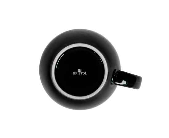 Чайная/кофейная пара CAPPUCCINO, черный, 260 мл, фарфор, Цвет: Чёрный, изображение 6