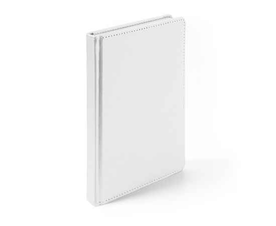 Ежедневник недатированный Anderson, А5,  белый, белый блок, Цвет: белый, изображение 8