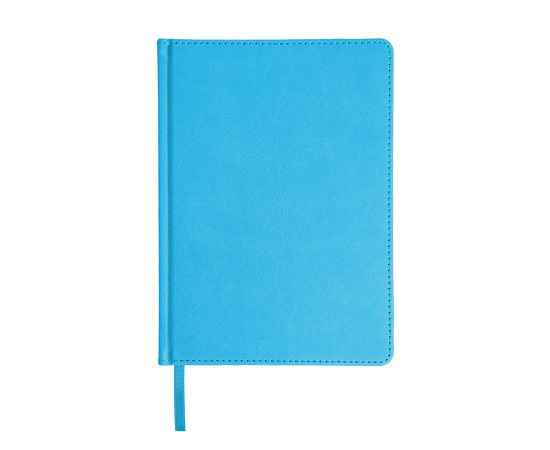 Ежедневник недатированный Bliss, А5,  голубой, белый блок, без обреза, Цвет: голубой, изображение 2