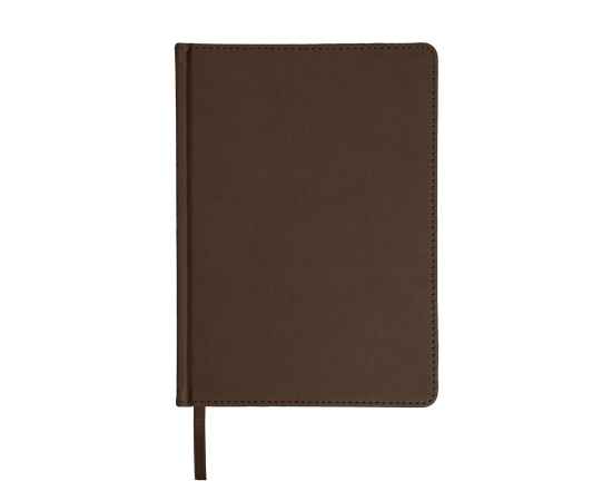 Ежедневник недатированный Anderson, А5, темно-коричневый, белый блок, Цвет: темно-коричневый, изображение 2