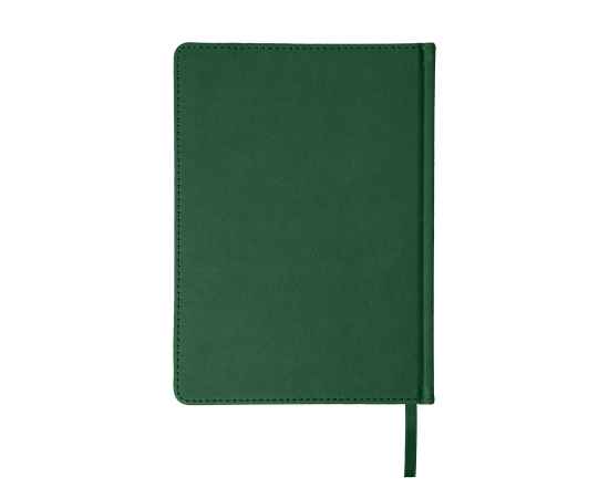 Ежедневник недатированный Bliss, А5,  темно-зеленый, белый блок, без обреза, Цвет: Тёмно-зелёный, изображение 5