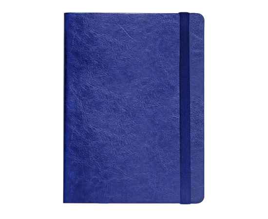 Ежедневник недатированный Boomer, А5,  синий ройал, кремовый блок, без обреза, изображение 2