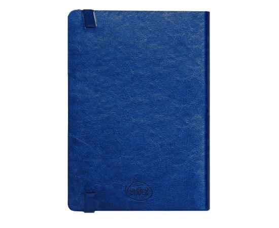 Ежедневник недатированный Boomer, А5,  синий ройал, кремовый блок, без обреза, изображение 3