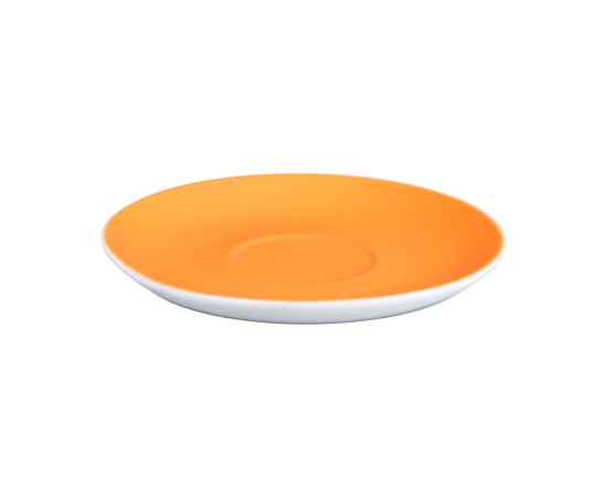 Чайная пара TENDER, 250 мл, оранжевый, фарфор, прорезиненное покрытие, Цвет: оранжевый, изображение 6