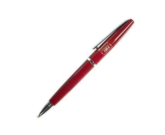 DELICATE, ручка шариковая, бордовый/хром, металл, Цвет: бордовый, изображение 2