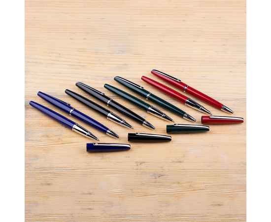 DELICATE, ручка шариковая, бордовый/хром, металл, Цвет: бордовый, изображение 4