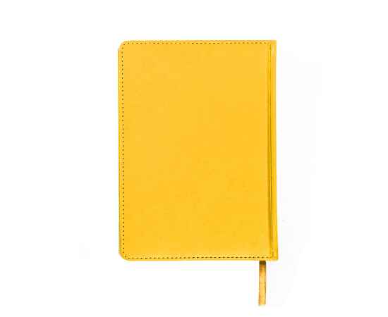 Ежедневник недатированный Campbell, А5, желтый, белый блок, Цвет: желтый, изображение 3