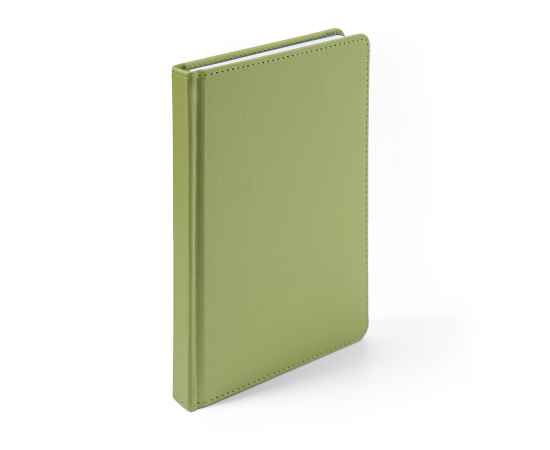 Ежедневник недатированный Campbell, А5,  оливковый, белый блок, Цвет: оливковый, изображение 8
