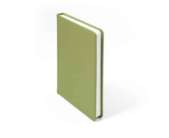 Ежедневник недатированный Campbell, А5,  оливковый, белый блок, Цвет: оливковый, изображение 9