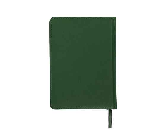 Ежедневник недатированный Campbell, А5,  темно-зеленый, белый блок, Цвет: Тёмно-зелёный, изображение 3