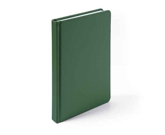 Ежедневник недатированный Campbell, А5,  темно-зеленый, белый блок, Цвет: Тёмно-зелёный, изображение 8