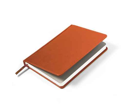 Ежедневник недатированный Campbell, А5,  оранжевый, белый блок, Цвет: оранжевый, изображение 5
