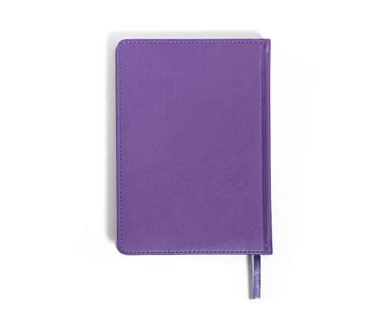 Ежедневник недатированный Campbell, А5, фиолетовый, белый блок, Цвет: фиолетовый, изображение 3