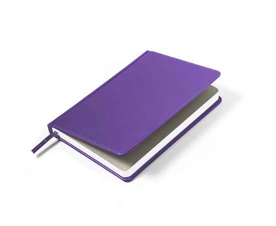 Ежедневник недатированный Campbell, А5, фиолетовый, белый блок, Цвет: фиолетовый, изображение 5