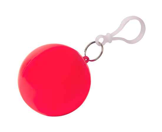 Дождевик 'Promo', красный, универсальный размер, D=6,3 см, полиэтилен, пластик, Цвет: красный, изображение 2