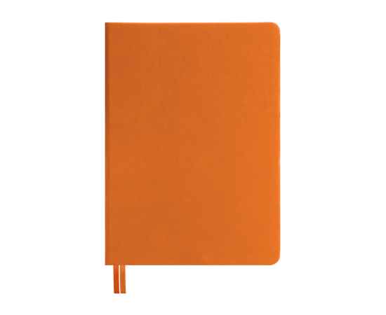 Ежедневник недатированный Softie, А5, оранжевый, блок в клетку, оранжевый обрез, Цвет: оранжевый, изображение 2