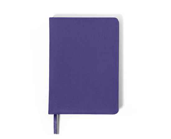 Ежедневник недатированный Duncan, А5,  фиолетовый, белый блок, Цвет: фиолетовый, изображение 2