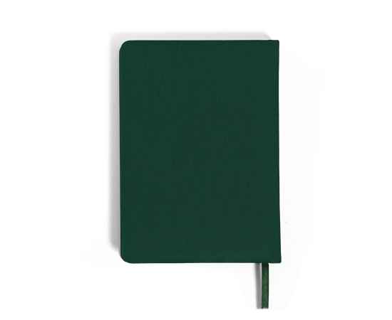 Ежедневник недатированный Duncan, А5,  темно-зеленый, белый блок, Цвет: Тёмно-зелёный, изображение 3