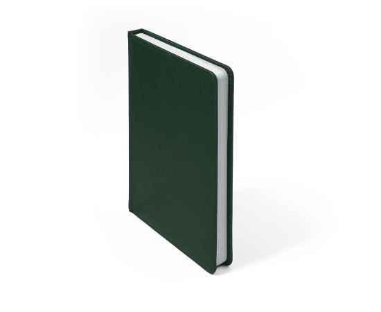 Ежедневник недатированный Duncan, А5,  темно-зеленый, белый блок, Цвет: Тёмно-зелёный, изображение 9