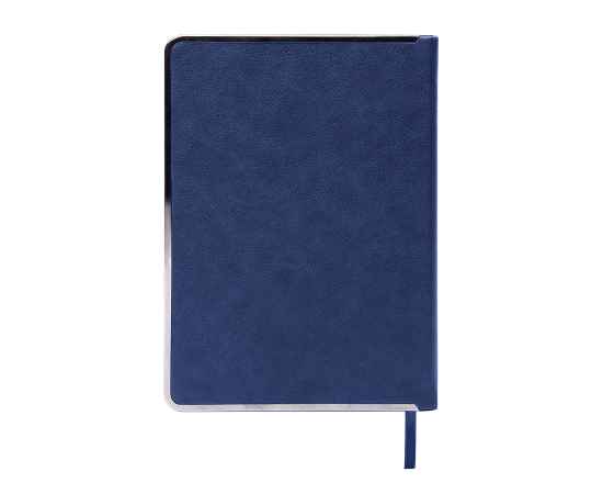 Ежедневник недатированный Montrose, А5,  синий, кремовый блок, графитовый срез, Цвет: синий, изображение 3