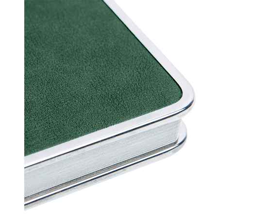 Ежедневник недатированный Montrose, А5,  зеленый, кремовый блок, графитовый срез, Цвет: зеленый, изображение 8