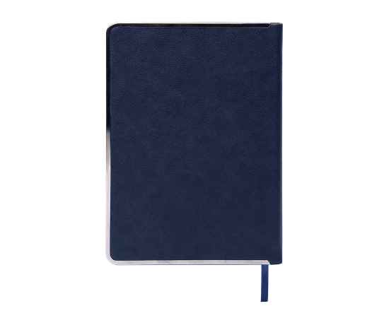 Ежедневник недатированный Montrose, А5,  темно-синий, кремовый блок, графитовый срез, Цвет: тёмно-синий, изображение 3