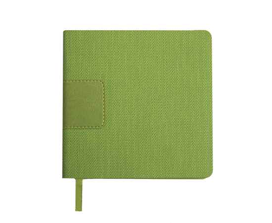 Ежедневник недатированный Scotty, А5-,  зеленое яблоко, кремовый блок, без обреза, Цвет: зеленое яблоко, изображение 2
