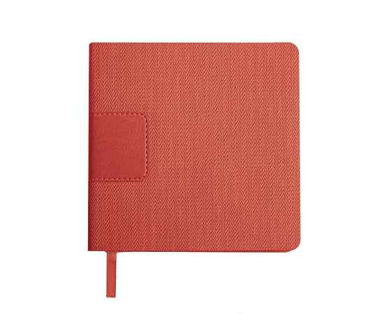 Ежедневник недатированный Scotty, А5-,  красный, кремовый блок, без обреза, Цвет: красный, изображение 2