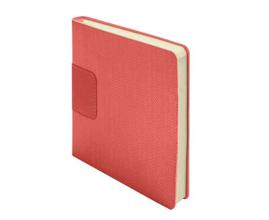 Ежедневник недатированный Scotty, А5-,  красный, кремовый блок, без обреза, Цвет: красный, изображение 7