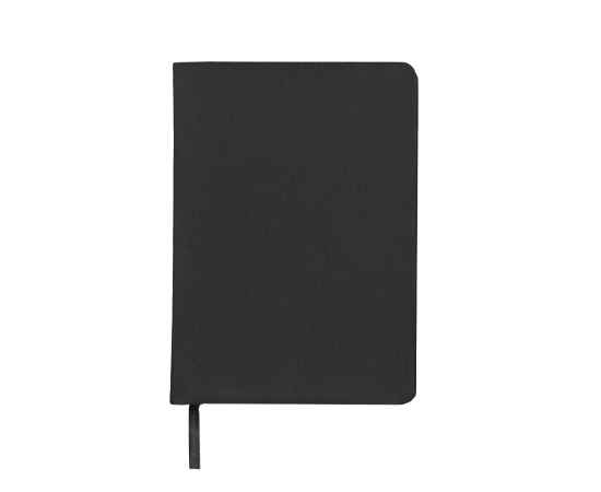 Ежедневник недатированный Duncan, А5,  черный, белый блок, Цвет: Чёрный, изображение 2