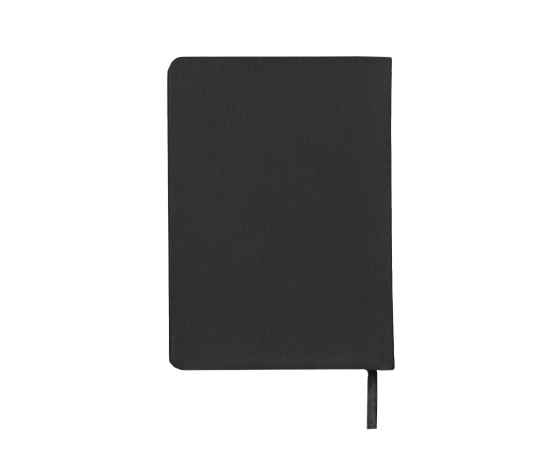 Ежедневник недатированный Duncan, А5,  черный, белый блок, Цвет: Чёрный, изображение 3